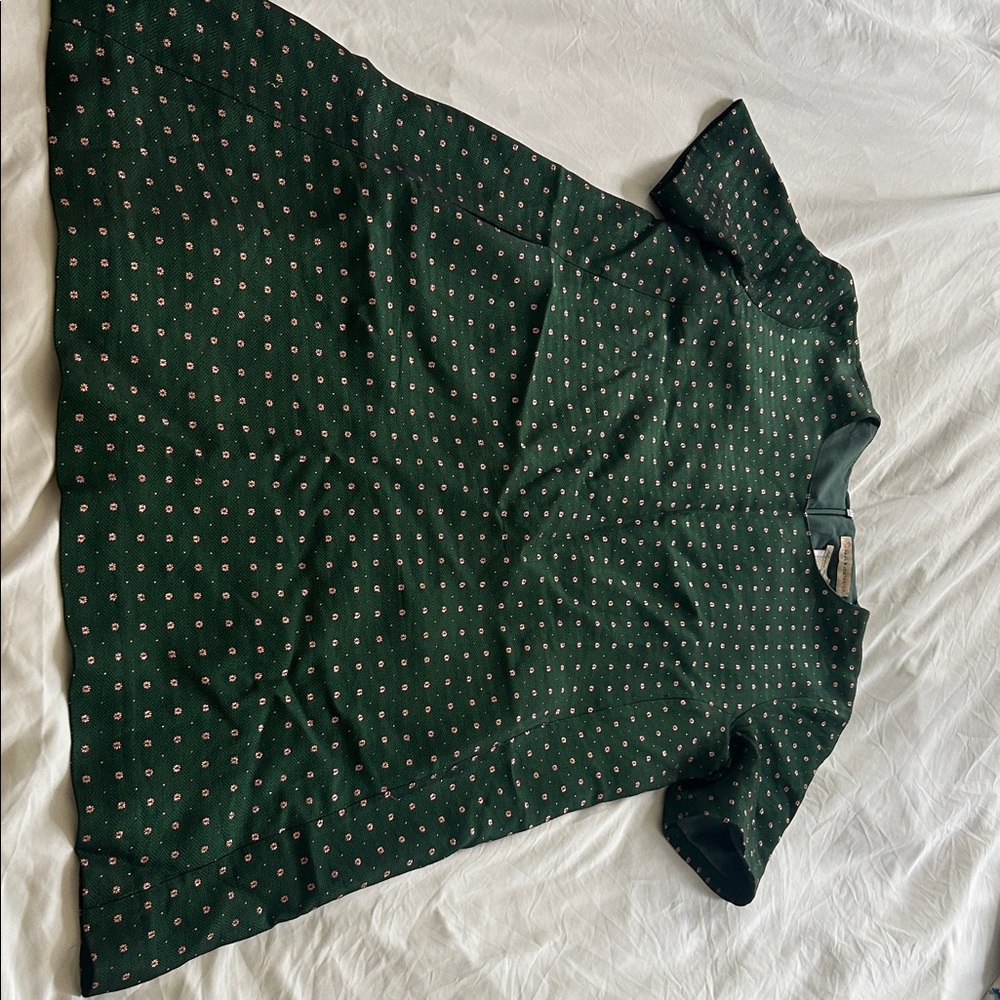 Elegant Green Mini Dress